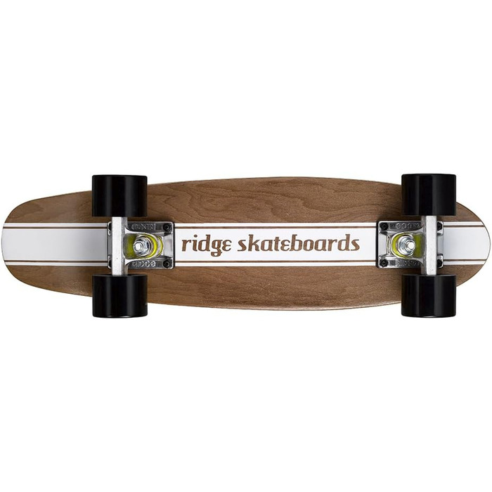 Скейтборд Ridge Cruiser Maple Mini Number Four, чорний, MPB-22-NR4, дерев'яний