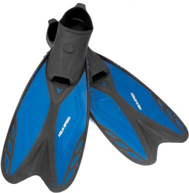 Плавці Aqua Speed Vapor для дорослих та підлітків | Плавці для снорклінгу та плавання | Чорно-синій колір, розмір 40/41