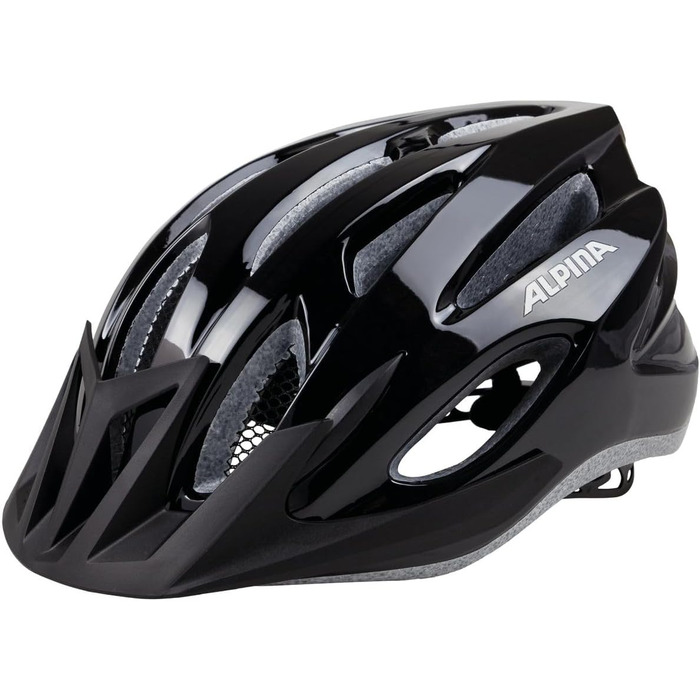 Велосипедний шолом ALPINA MTB 17, чорний, 58-61 см