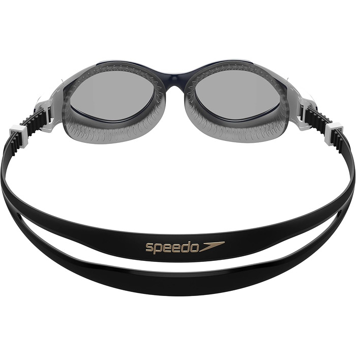 Плавальні окуляри Speedo Futura Biofuse Flexiseal для жінок, чорний/синій/білий, універсальний розмір