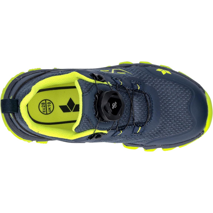 Дитячі трекінгові черевики Lico Rockledge, 26 EU, блакитний та лимонний