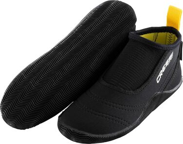 Чоботи для плавання Cressi Aquatrek - зручні аквашузи для моря, чорні, розмір EU 42/43