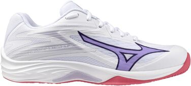 Жіночі волейбольні кросівки Mizuno Thunder Blade Z Indoor V1GC237020 Білий/Фіолетовий/Рожевий (42.5 EU)