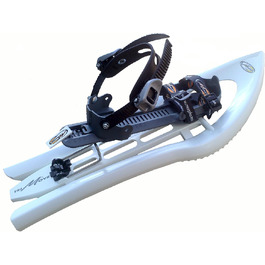 Снігоступи SUPERTRIMOV'ALP LIGHT, білі/сірі, з подвійною застібкою на щиколотці, без устілки, розмір M
