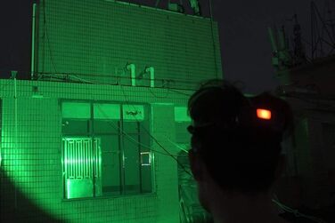 Ліхтар на лоб LED 1000 люмен, перезаряджається USB, зелений, для полювання, кемпінгу, риболовлі, 3 режими, регулювання фокусу