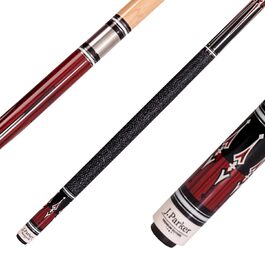 Професійний більярдний кий Parker Premium Edition PE-3, Quick-Joint, багатошаровий шкіряний наконечник 12.75 мм, шкіряне обмотування