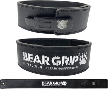 Пояс для пауерліфтингу BEAR GRIP Power Belt Elite Edition, преміум, подвійний, для важкої атлетики