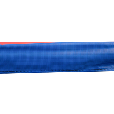 HOMCOM Захисний бордюр для батута, діаметр 366 см, широка стрічка, міцний, стійкий до УФ-випромінювання, захист пружин, водонепроникний, аксесуари для батута, захисна сітка, запасні частини для садових батутів, червоний+жовтий+синій