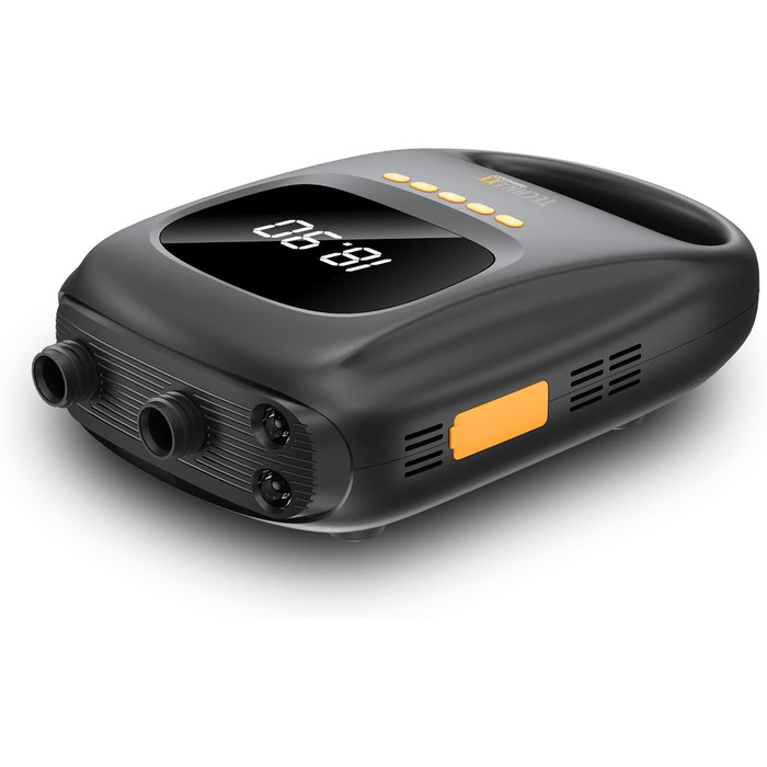 Технакс SUP-насос акумуляторний з Powerbank TX-266 7500 mAh, автоматичний вимкнення, 2 LED, USB-C, 12V, для надувних водних видів спорту