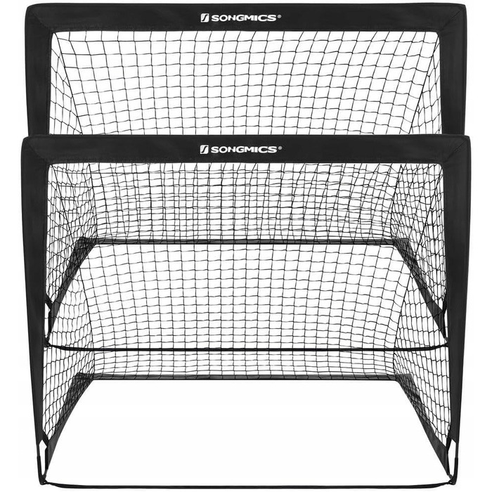 Набір із 2-х дитячих футбольних воріт: складані, переносні, для тренувань та саду (120 см)