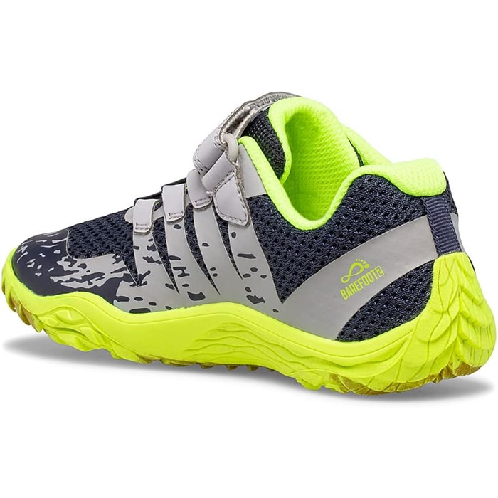 Кросівки Merrell Trail Glove 5 A/C для занять спортом (38 EU, сірий, темно-синій, лимонний)