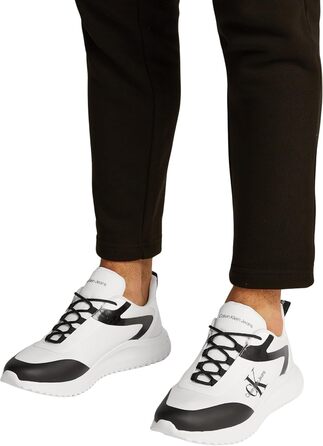 Чоловічі кросівки Calvin Klein YM0YM00968 білі, сапфіровий блакитний (47 EU)