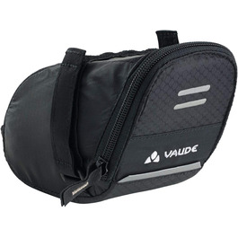 Сумка під сідло для велосипеда VAUDE Race Light XL, чорна, кріплення на липучці, універсальний розмір