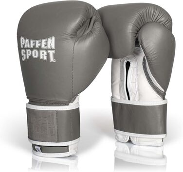 Боксерські рукавички Paffen Sport PRO Klett з натуральної шкіри для тренувань і спарингів