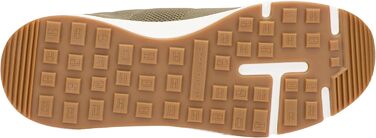 Чоловічі кросівки Tommy Hilfiger Runner Lightweight Modern Knit, темно-зелені (Army Green), розмір 40 EU