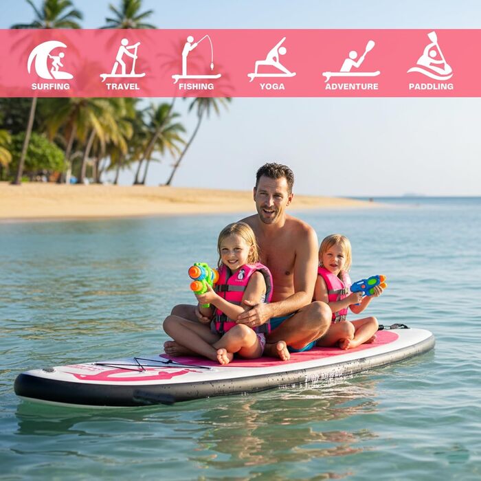 SUP дошка надувна Tuxedo Sailor 320 см з аксесуарами для дорослих, для початківців та досвідчених