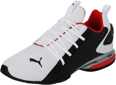 Кросівки PUMA IonLaufschuh (40 EU) біло-чорно-червоні