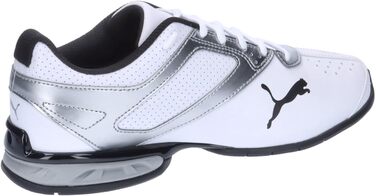 Кросівки жіночі PUMA Tazon 6 для тренувань, 42.5 EU, білий, сріблястий, чорний
