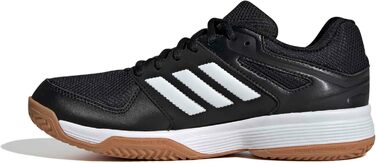 Жіночі кросівки adidas Speedcourt для залу, чорний/білий/гума, 36 2/3 EU