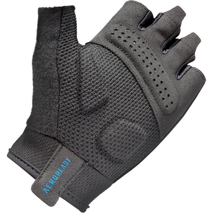 Рукавички спортивні adidas Essential Trainingshandschuhe Aeroready, шкіра, розмір XS, сині