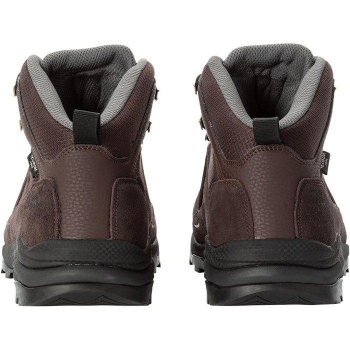 Чоловічі трекінгові черевики Jack Wolfskin Sunset Hike Texapore Mid (44 EU, Dark Oak)