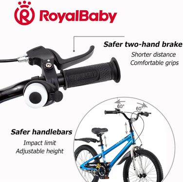Дитячий велосипед Royal Baby BMX для хлопчиків та дівчаток, фрістайл