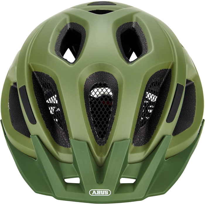 Велосипедний шолом ABUS Aduro 2.0 з LED підсвіткою, міський, спортивний дизайн, для чоловіків і жінок, зелений (jade green), розмір L (58-62 см)