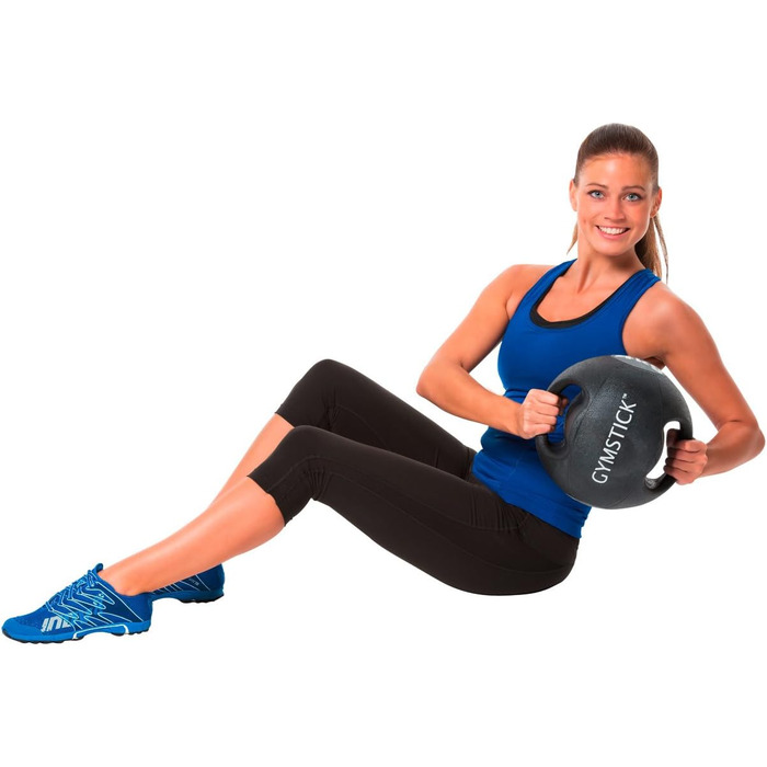 Медичний м'яч з ручками Gymstick 4 кг, 25 см, різнокольоровий