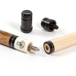 Більярний кий Riley Centurion American з лінолеєвим покриттям ручки, 147 см, захист наконечника 13 мм (P2C)