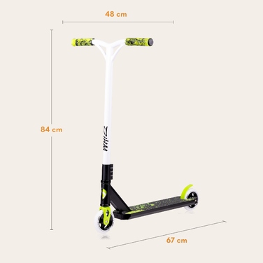 Професійний трюковий самокат Lionelo Whizz, підшипники ABEC-9, до 100 кг