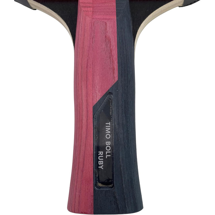 Тенісна ракетка Butterfly Timo Boll Black/Ruby Red для настільного тенісу, рубіново-червона