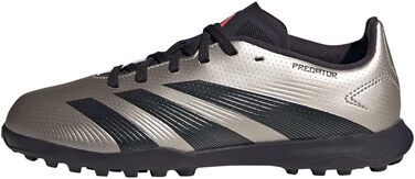 Кросівки для футболу adidas Predator 24 League Turf (38 2/3 EU, сіро-чорний)