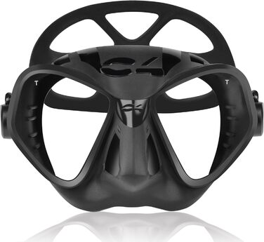 Маска для підводного плавання C4 Condo-R Black Snake Camu Carbon для апное, дайвінгу та снорклінгу