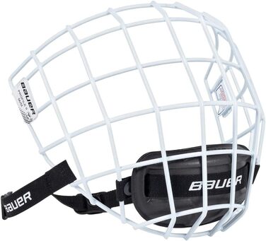 Захисна хокейна маска BAUER PROFILE II Visier, розмір XS, біла