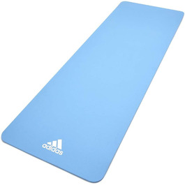 Килимок для йоги Adidas, 8 мм, нековзкий, без ПВХ, 176×61 см, для йоги та пілатесу, різні кольори