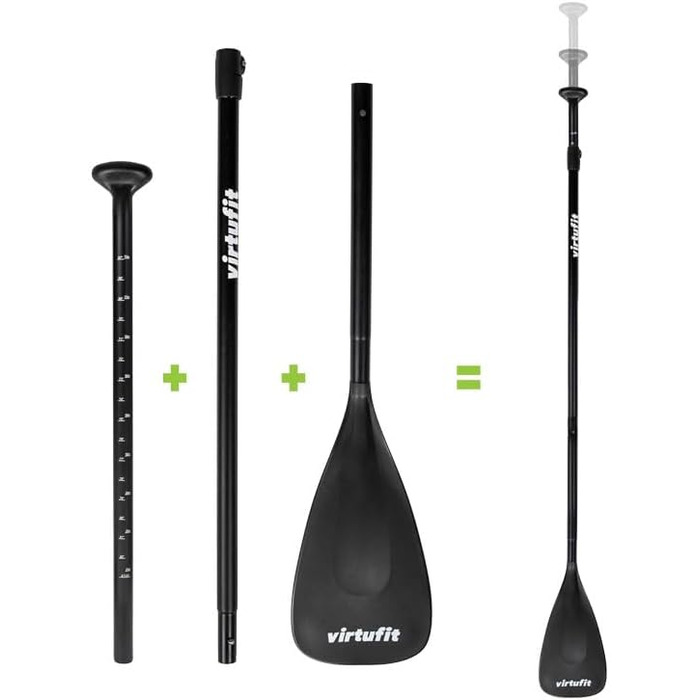 Надувна SUP-дошка Virtufit Surfer 305 з вітрилом, помаранчева/бірюзова/бежева, комплект аксесуарів