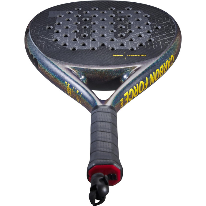Падель-ракетка Wilson Carbon Force Pro, карбон/ЕВА, 365 г
