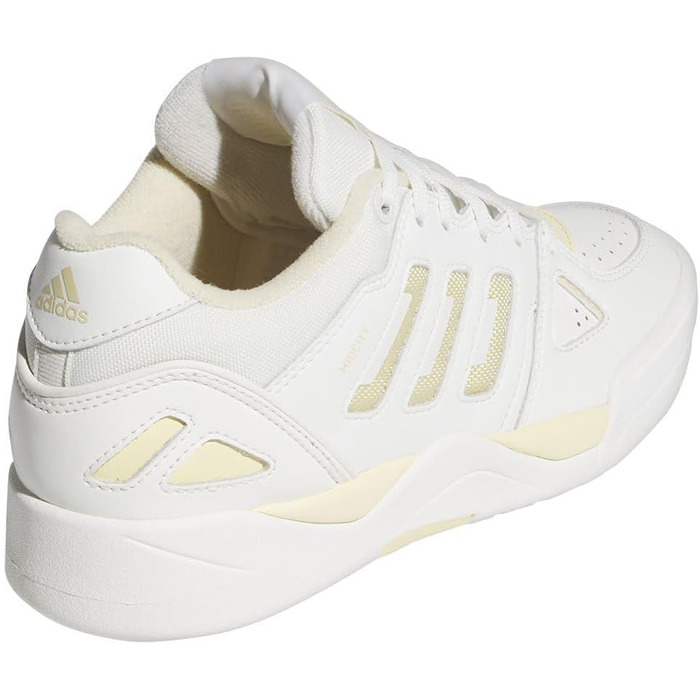 Жіночі кросівки Adidas Midcity Low для баскетболу (43 1/3 EU, білий/жовтий)