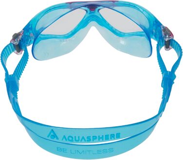 Дитяча маска для плавання Aqua Sphere Vista JR, бірюзово-рожева, універсальний розмір