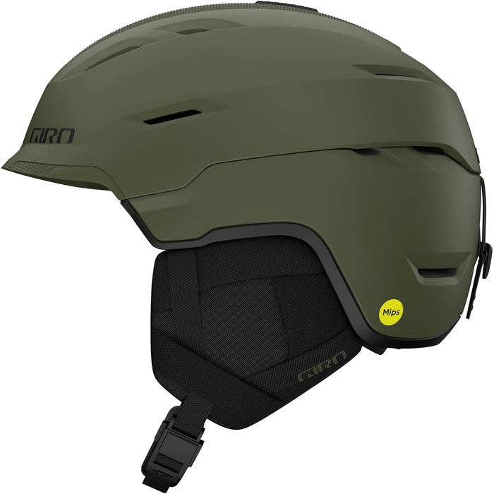 Шолом для лиж та сноуборду Giro Tor Spherical MIPS, матовий зелений, розмір S, унісекс