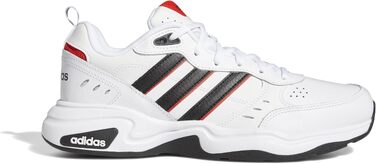 Чоловічі кросівки adidas Strutter — Білі з чорним та червоним (Cloud White/Core Black/Active Red), розмір 43 1/3 EU