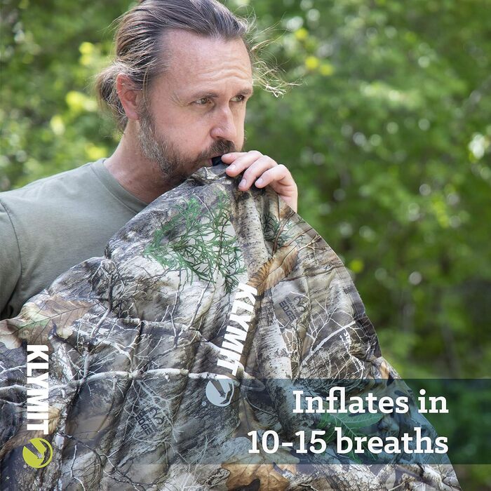 Каремат Klymit Static V Real Tree Edge 2020 - туристичний килимок для сну