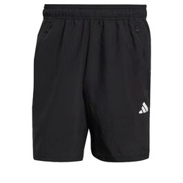 Чоловічі тренувальні шорти Adidas Train Essentials Woven, чорні з білим, 7 дюймів, розмір S