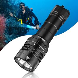 Ліхтар Sofirn SD05 LED для дайвінгу, 3000 люмен, XHP50.2, акумулятор, магнітне кільце, водонепроникний, 100м