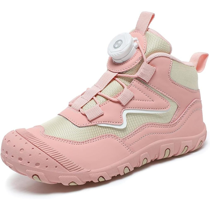 Дитячі баскетбольні кросівки Kinder Swivel Buckle - зручні та дихаючі для активного відпочинку (30 EU, рожевий)