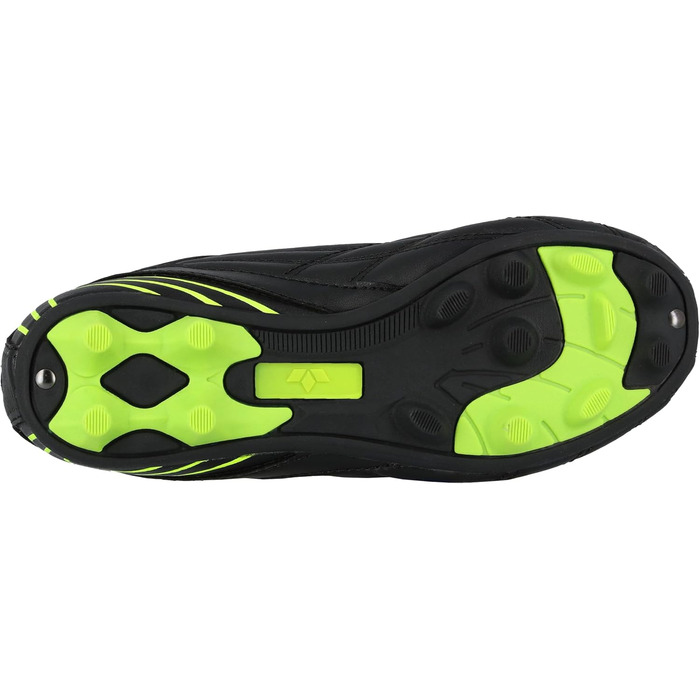 Дитячі футбольні бутси Lico Soccer Champ, 36 EU, чорний/лимонний