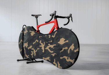 Чохол для велосипеда Velo Sock Unisex для дорослих, універсальний, підходить для 99% велосипедів, камуфляж (Classic)