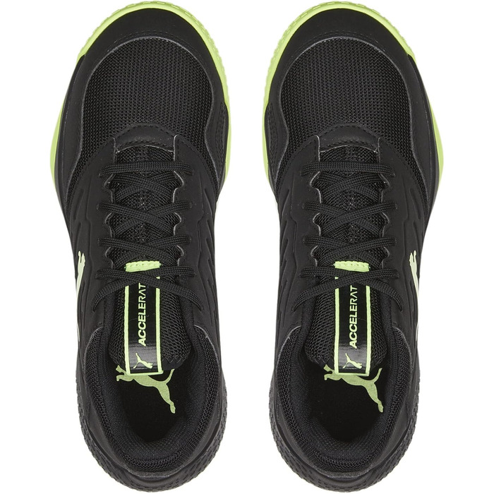 Дитяче гандбольне взуття PUMA Accelerate Turbo Jr II - чорний/фіззі лайт