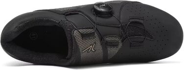 Шкарпетки для шосейного велосипеда для чоловіків – легкі, дихаючі, сумісні зі штифтами для тривалих поїздок та цілоденного комфорту 45 EU Чорний