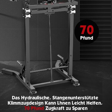 Багатофункціональна силовая станція для дому Power Tower з турніком, регульованою висотою та підтримкою спини (160–220 см), з гідравлікою. Підходить для дорослих та підлітків.